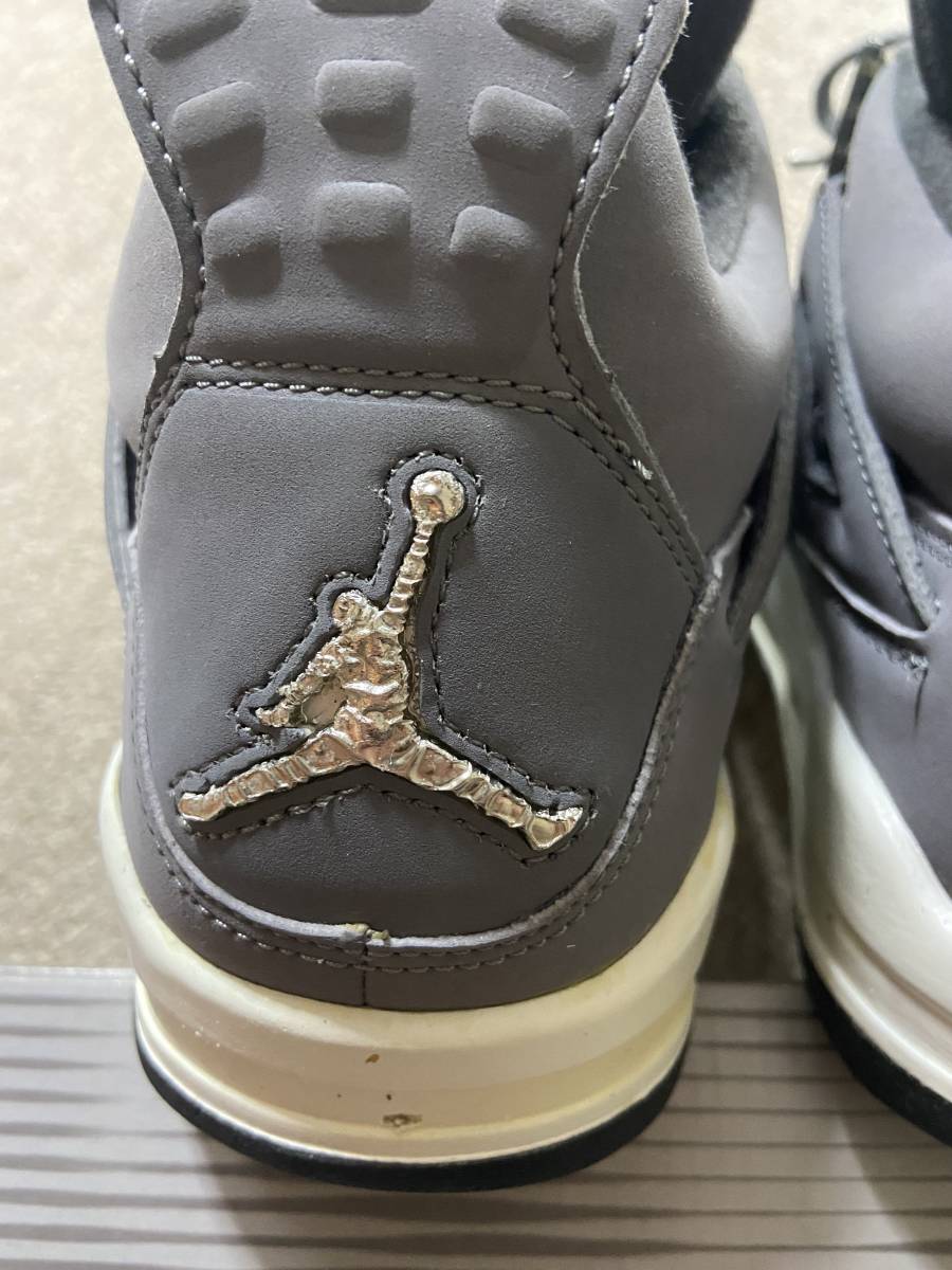 てになりま ヤフオク! - NIKE AIR JORDAN 4 RETRO COOL GREY US9.5 27.5c... のジャンプ