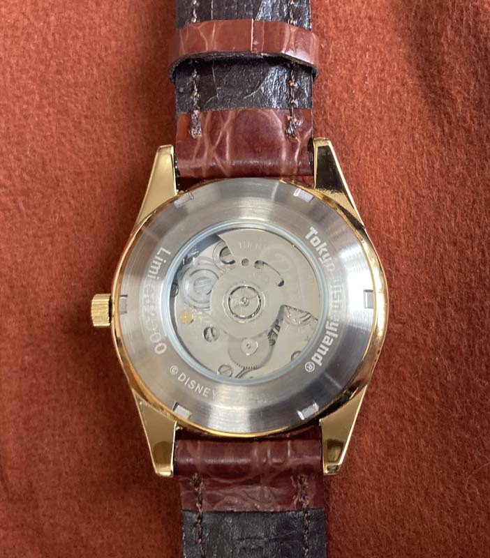 【未使用】TDL 16th ドナルド 65周年記念 リストウォゥチ(自動巻き腕時計)_画像3