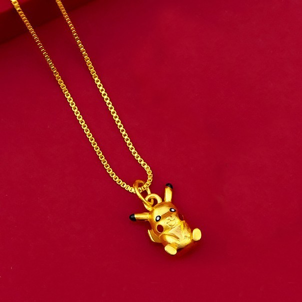 Paypayフリマ K18金ネックレス本物 999金 ピカチュウのペンダントネックレス Paypayフリマ K18金ネックレス本物 999金 ピカチュウのペンダントネックレス
