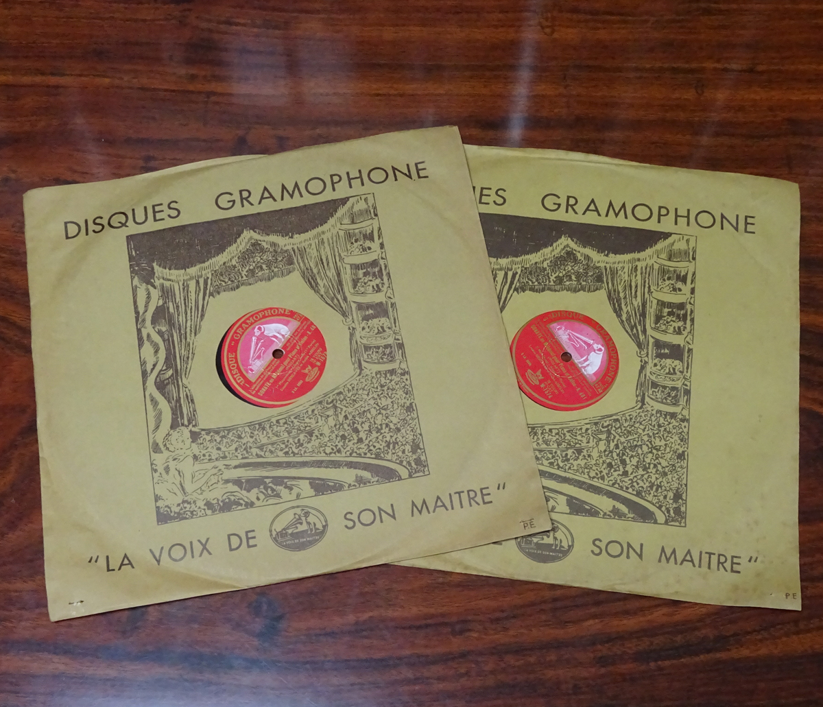 仏DisqueGramophone W-1573/4 モーツァルト「ヴァイオリンソナタ K.481」 アンドレ・アスラン デカーヴの画像2