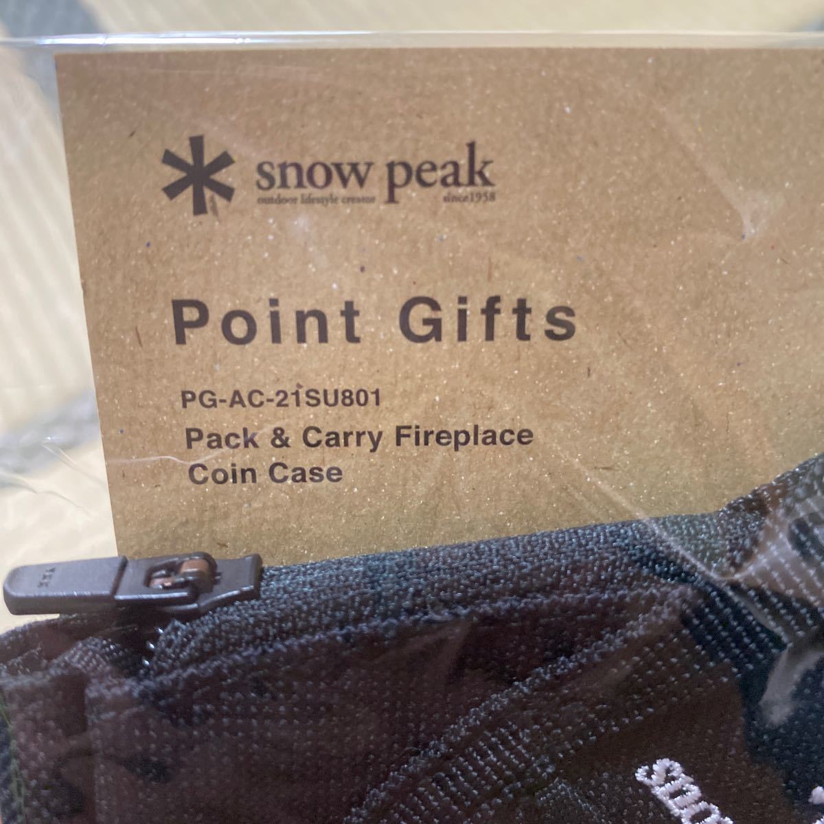新品 スノーピーク snow peak コインケース ポイントギフト 新品 スノーピーク snow peak コインケース ポイントギフト
