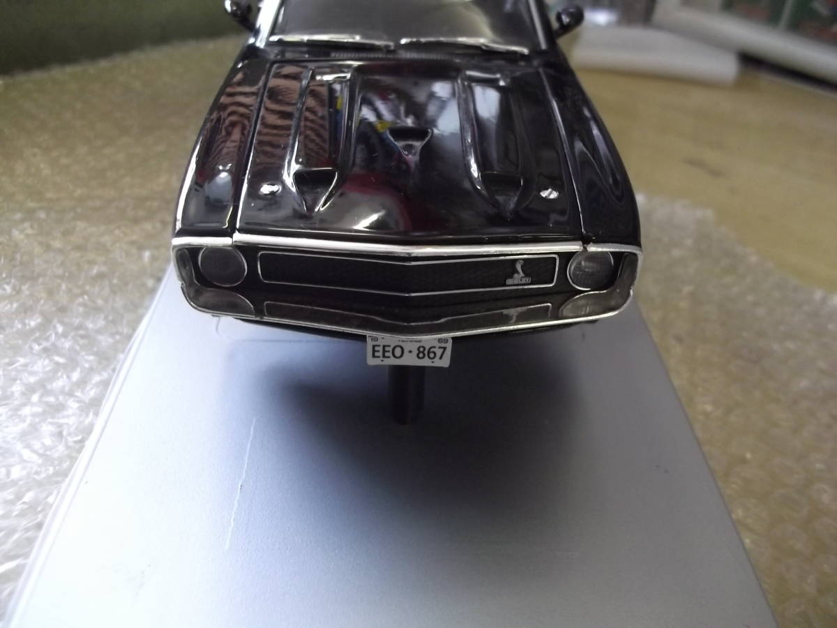 1250台 限定品 アメリカンマッスル 1/18 1969年 フォードマスタング シェルビー GT-500 ダイキャストモデルカー 現状渡し品 同梱不可_画像4