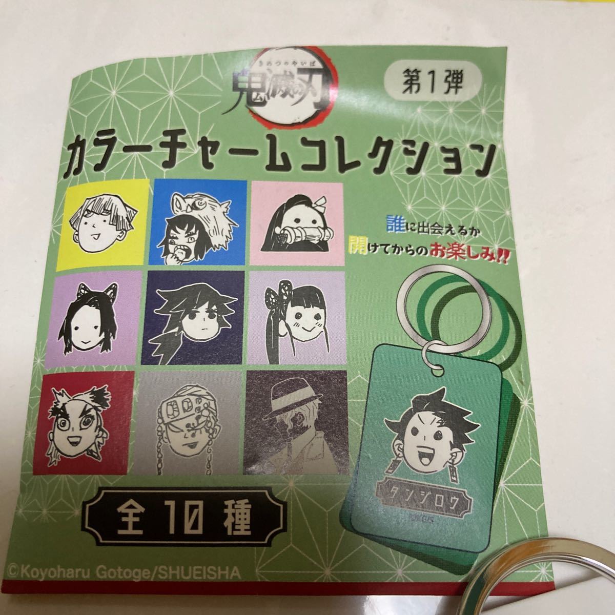 鬼滅の刃　コレクションチャームビッグ　カラーチャームコレクション　冨岡　義勇