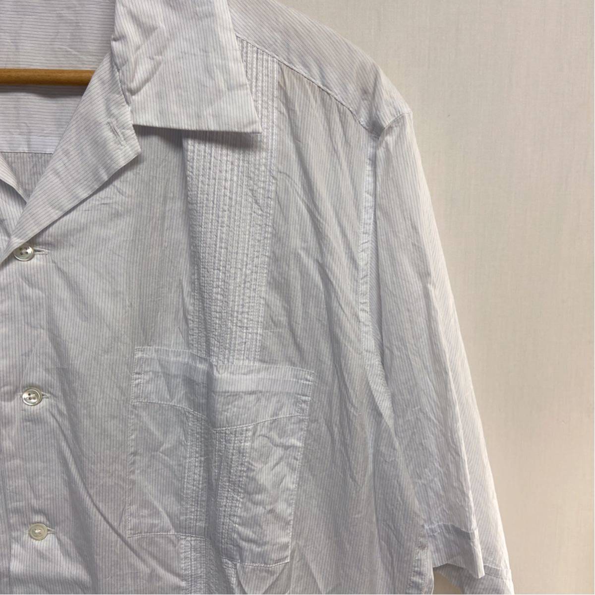 AURALEE オーラリー】19SS A9SS02FS FINX SILK STRIPE CUBA SHIRTS