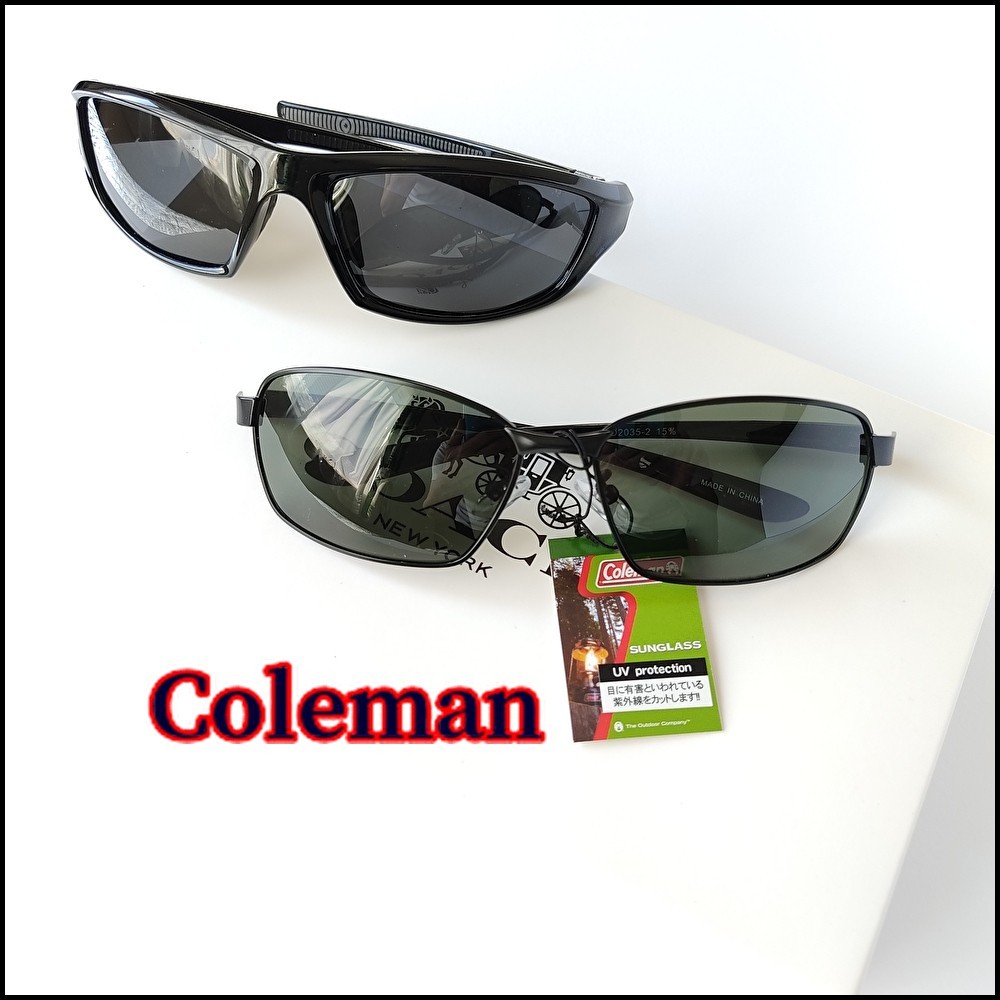 Colemanコールマン　正規品　UVカットサングラス＆スポーツサングラス　2個セット　アウトドア　キャンプ　