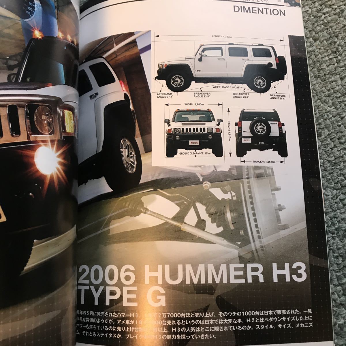 HUMMER H2 アルティメイテッドガイド　3 本　雑誌　ハマー　アルティメイトガイド_画像3