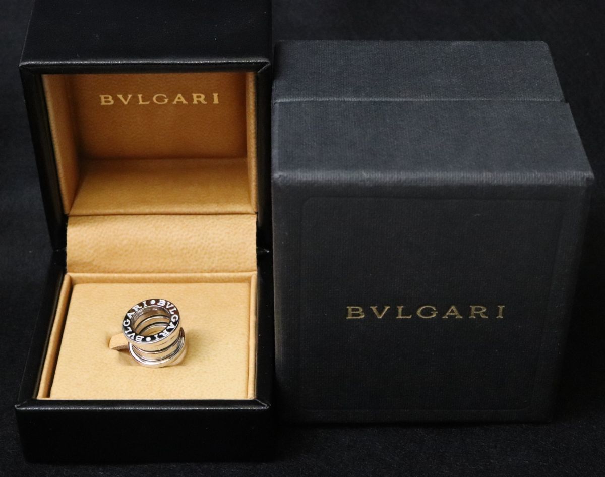 美品　BVLGARI ブルガリ B-zero1 ビーゼロワン K18WG ホワイトゴールド ネックレスチャーム　☆2816-1_画像1