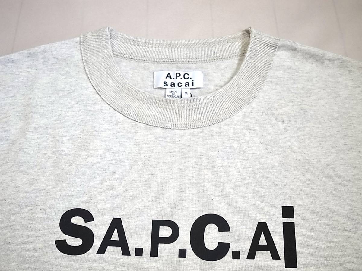 A.P.C.×SACAI KIYO Tシャツ sizeM