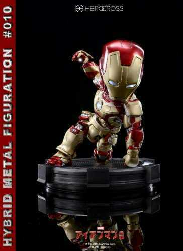 ヒーロークロス ハイブリッドメタルフィギュレーション no.10 アイアンマン3 アイアンマン・マーク42 新品未開封品 1
