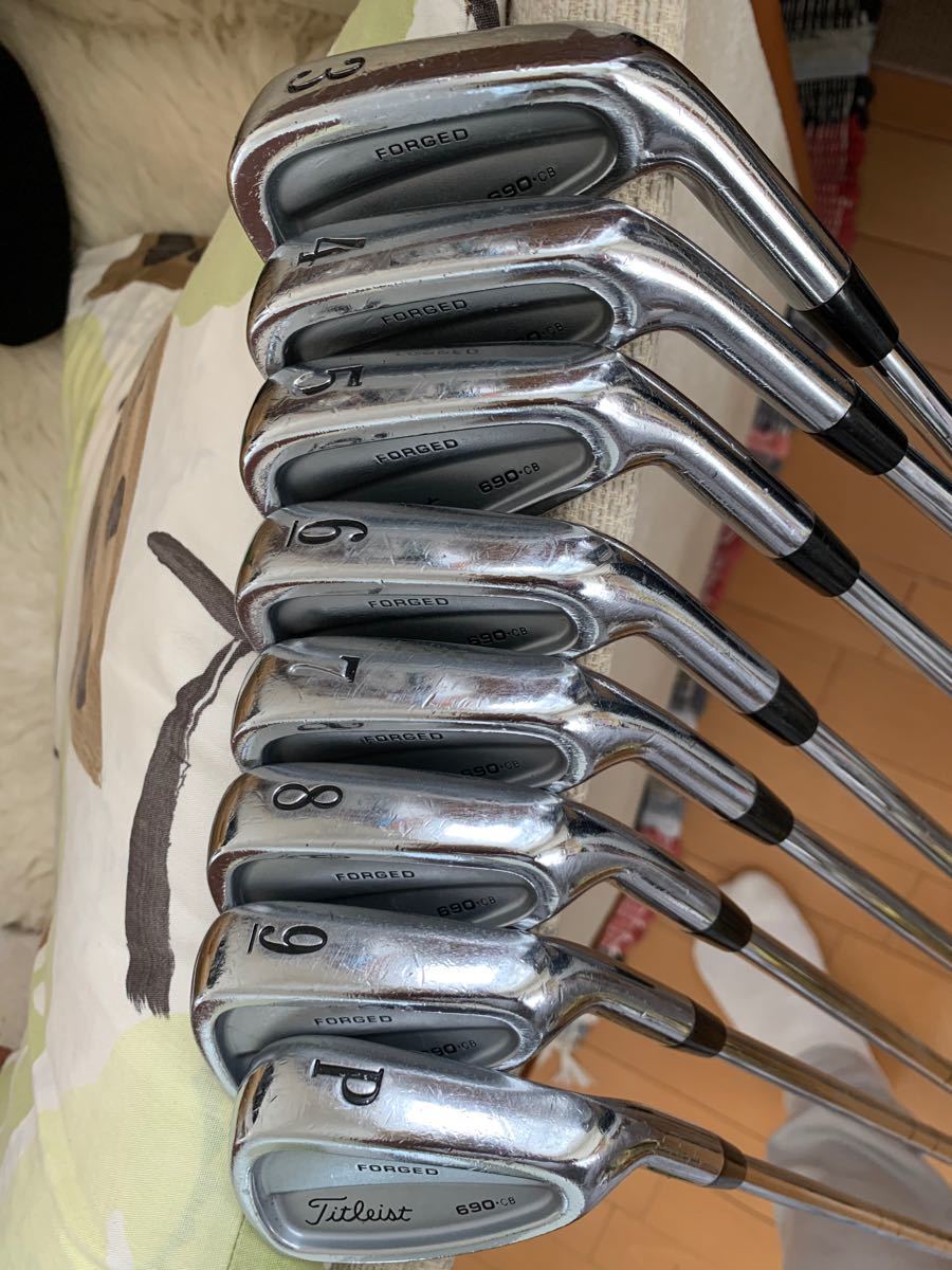 Titleist 690-CB アイアンセット 7本