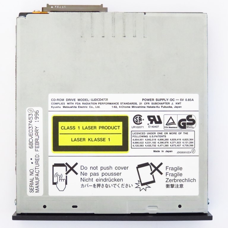 松下電器(現 パナソニック) CD-ROM ドライブ 光学ドライブ UJDCD4731 中古品_画像3
