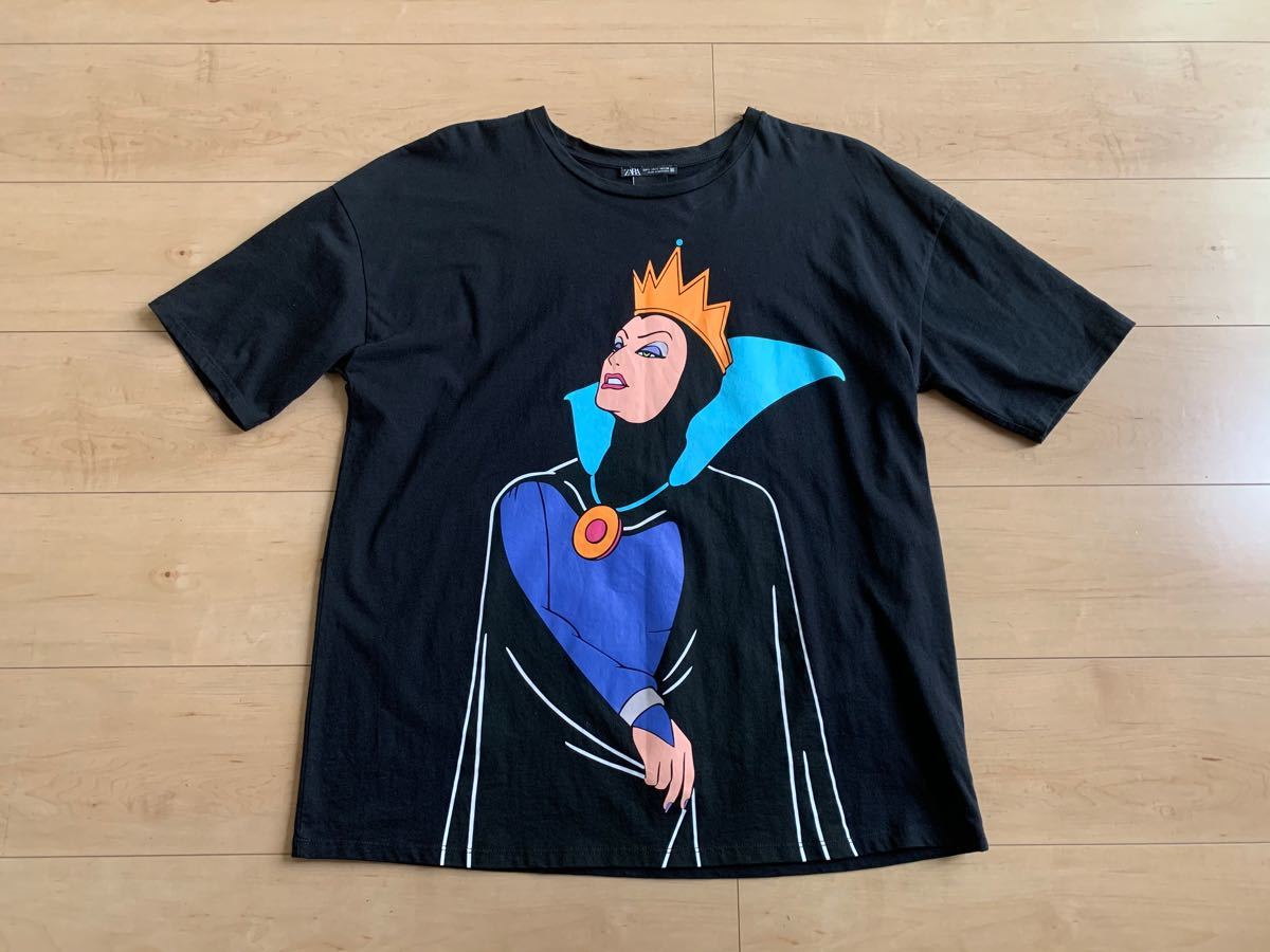Paypayフリマ Zara ウィックドクイーン ディズニー Tシャツ Paypayフリマ Zara ウィックドクイーン ディズニー Tシャツ