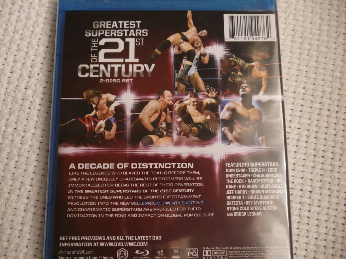  Blue-ray 2 sheets set WWE 21 century gray test super Star z Professional Wrestling new goods unopened hard-to-find Amazon buy goods 