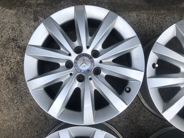 MERCEDES BENZ B Class W246 A2464010202 Mercedes Benz оригинальный aluminium 16 дюймовый 6.5J +49 5H112 CLA W204 W245 W176 W169 W639 W177 W205