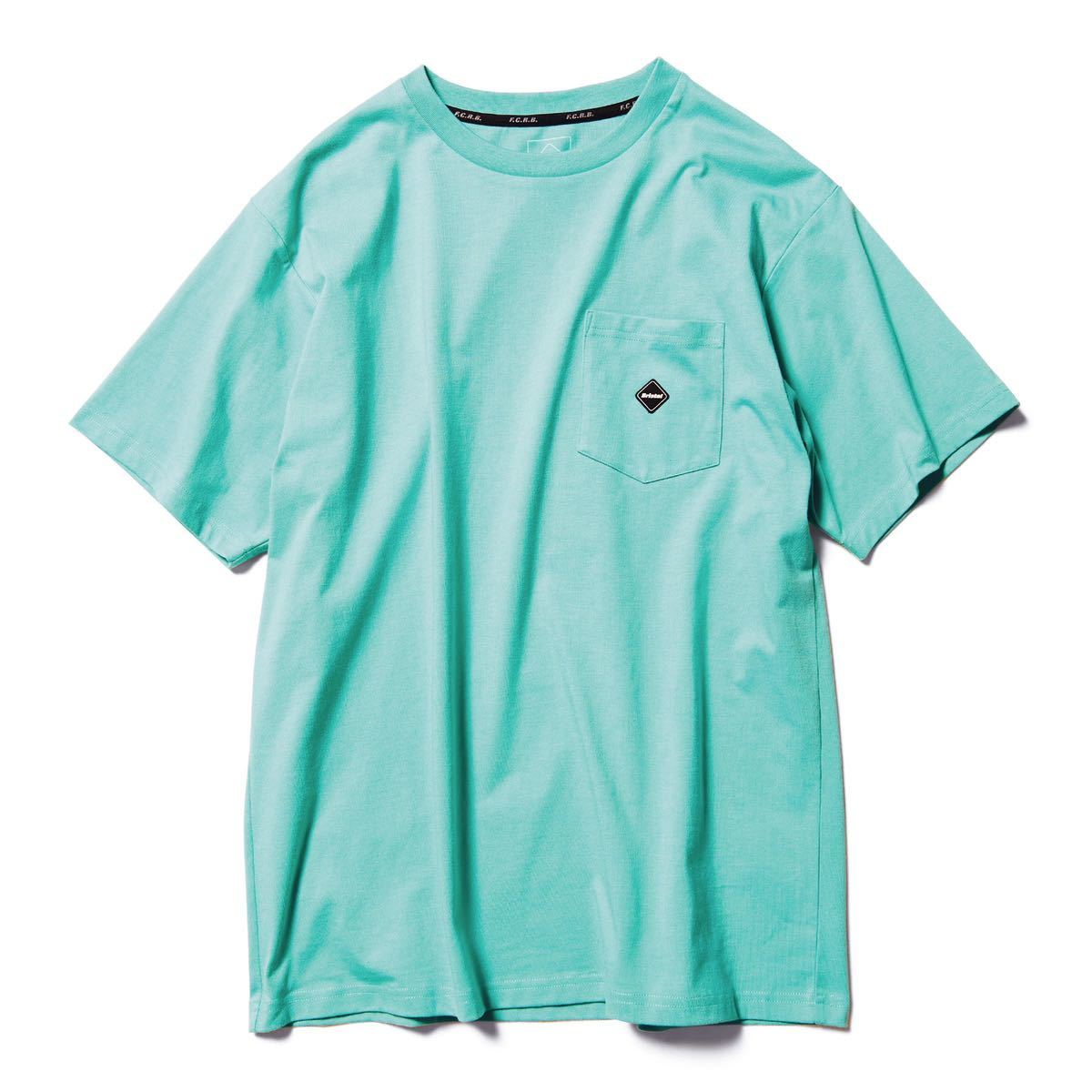 【新品タグ付き】 21SS 新品 FCRB f.c real bristol エフシーレアルブリストル SOPHNET ソフ MINI EMBLEM POCKET TEE Tシャツ LIGHT BLUEの画像1