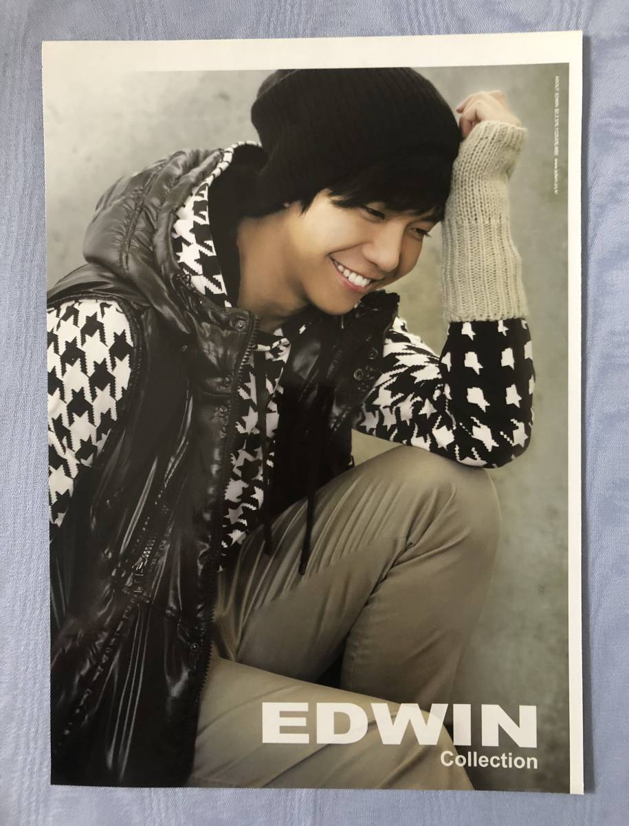 ■レア■ 韓国雑誌広告「EDWIN」 イ・スンギ　 切り抜き_画像1