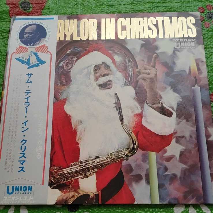 SAM TAYLOR サム・テイラー SAM TAYLOR IN CHRISTMAS 帯付き LPレコード_画像1