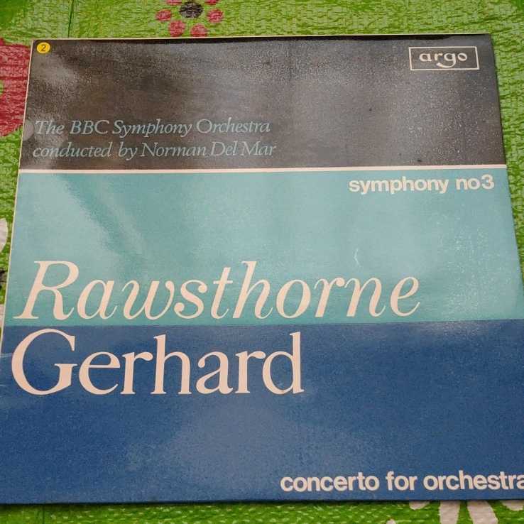 The BBC Symphony Orchestra Conducted ByNorman Del Mar-Rawsthorne*/Gerhard*Symphony No. 3 / Concerto For Orchestra_画像1