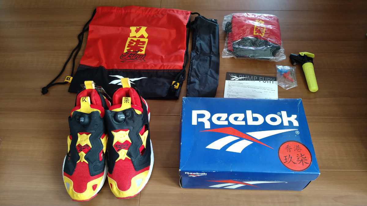  Reebok Reebok Insta насос Fury Hong Kong возврат .97 год модели 1997 пара ограничение серийный с номером .26cm новый товар не использовался товар принадлежности комплект 