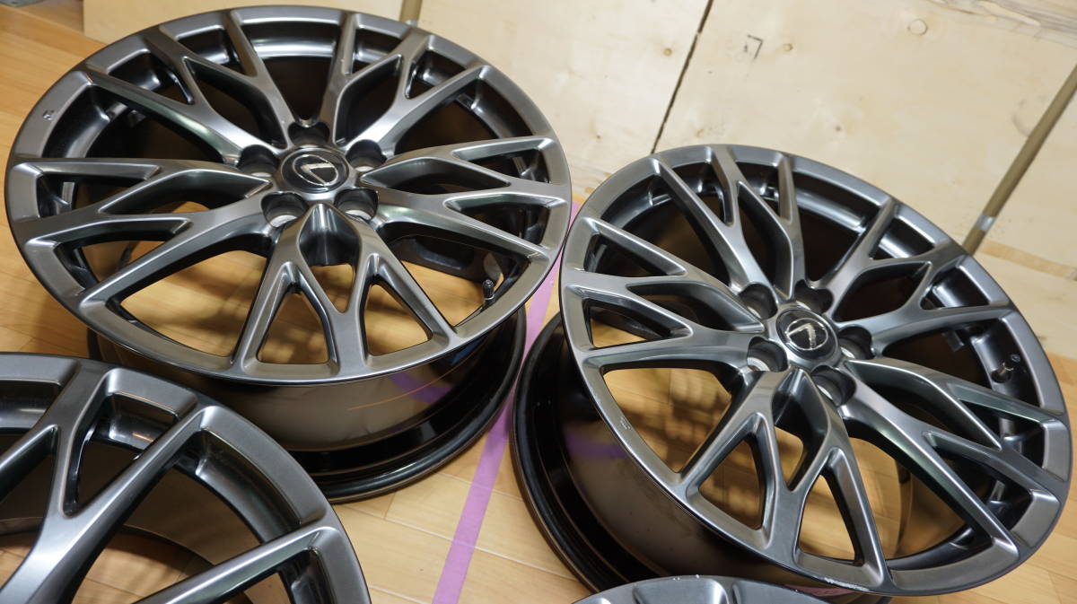 店舗良い レクサス (ホイール)の落札相場 現行 IS bbs」(19インチ) F