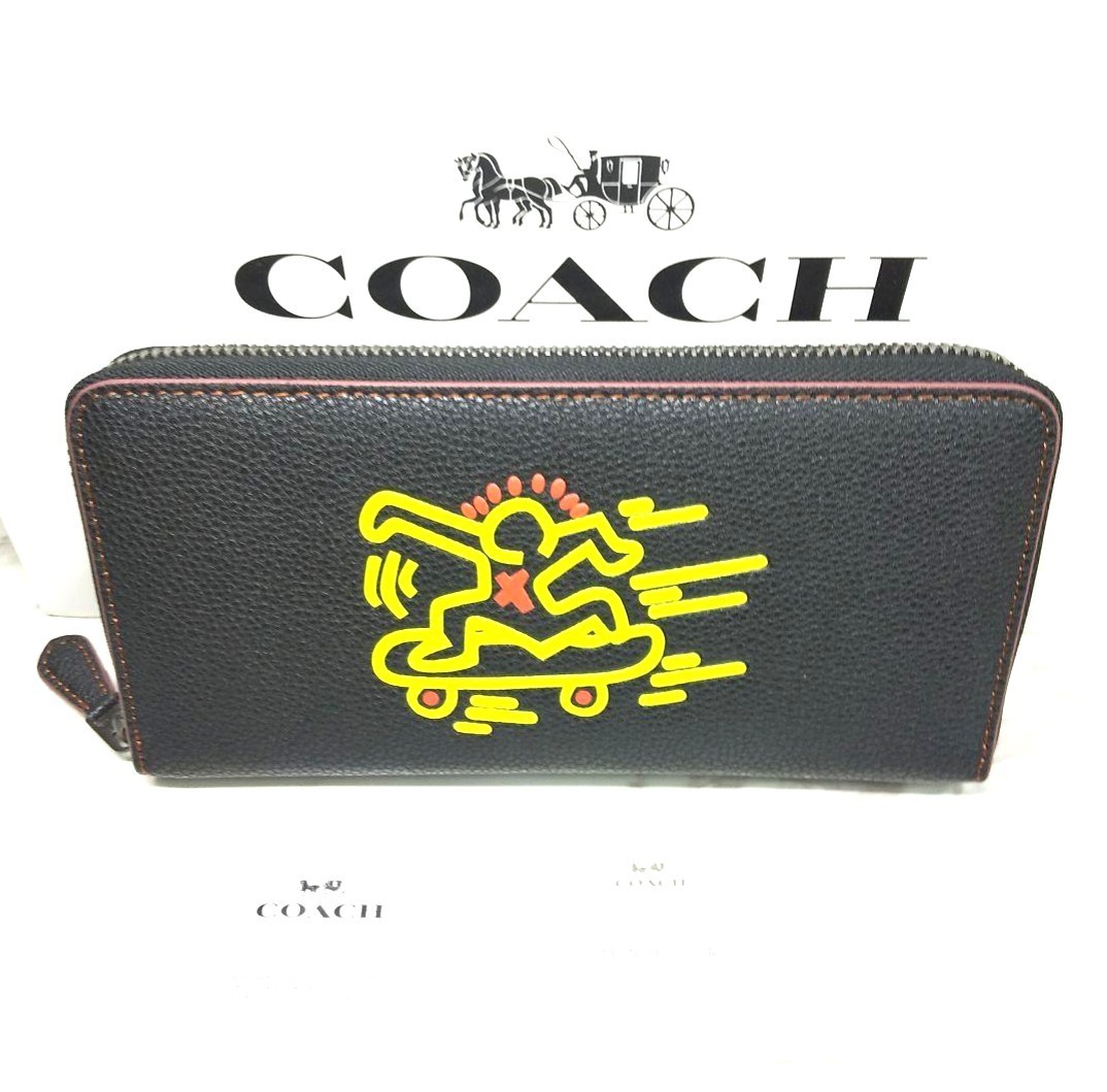 新品-未使用】コーチ COACH キースヘリング コラボ スケート 新品-未使用】コーチ COACH キースヘリング コラボ スケート
