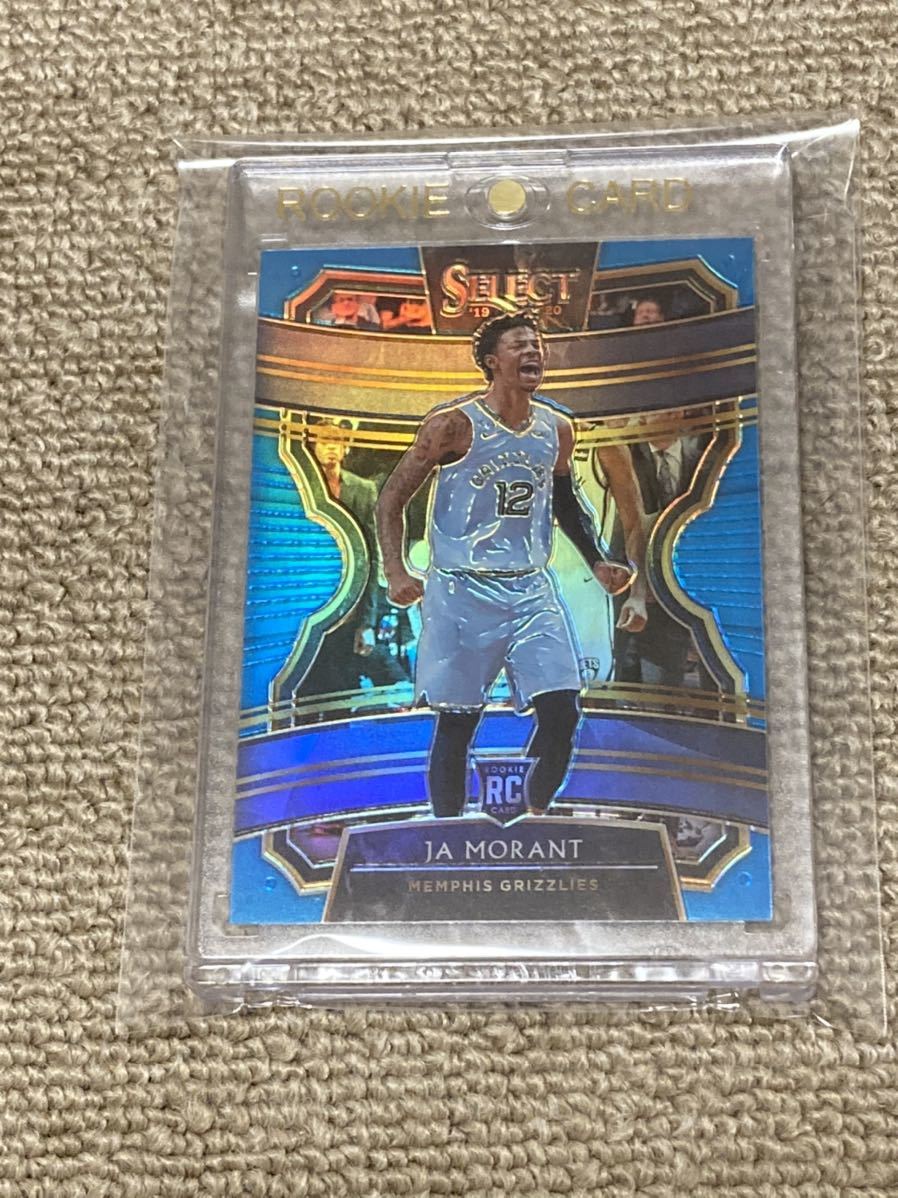 2019-20 Panini Select Ja Morant RC Light Blue Prizm 299シリ ジャ　モラント　ルーキーカード