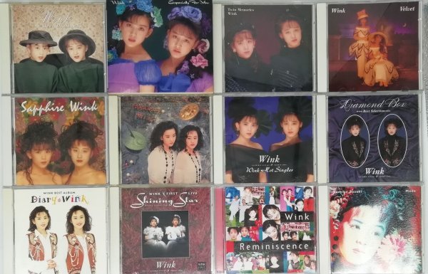 WINK】 CD アルバム まとめて 12枚セット ウィンク 鈴木早智子 WINK】 CD アルバム まとめて 12枚セット ウィンク 鈴木早智子