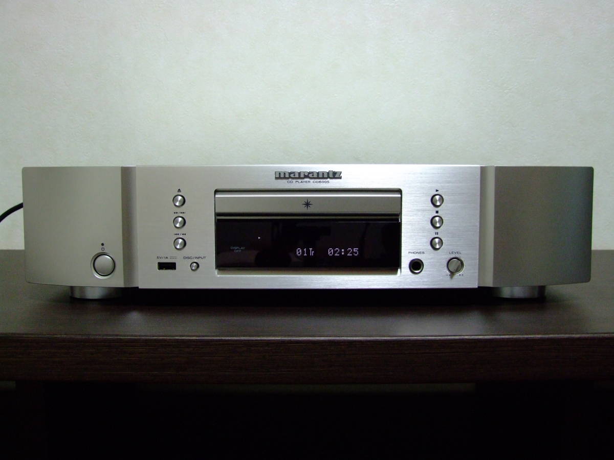 【アナログレコード音質】 marantz CDプレーヤー CD6007 高音質化改良品 syno tune Hyper Tune STUDER CD-34でもご不満の方に 値下げ交渉有