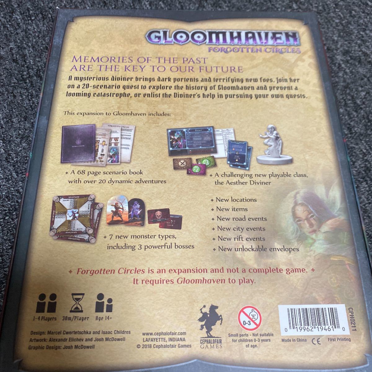 Gloomhaven ボードゲーム英語版 その他 超人気 alqoud-enterprise.com