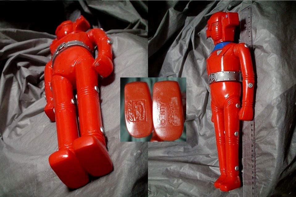 スーパーロボット レッドバロン⑤日Uブルマァク パチ怪獣 ソフビ スーパーロボット レッドバロン⑤日Uブルマァク パチ怪獣 ソフビ