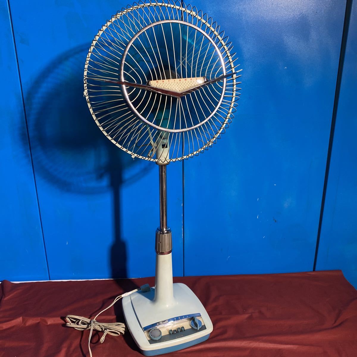 National ElectricFan 昭和レトロ 実動 アンティーク 扇風機