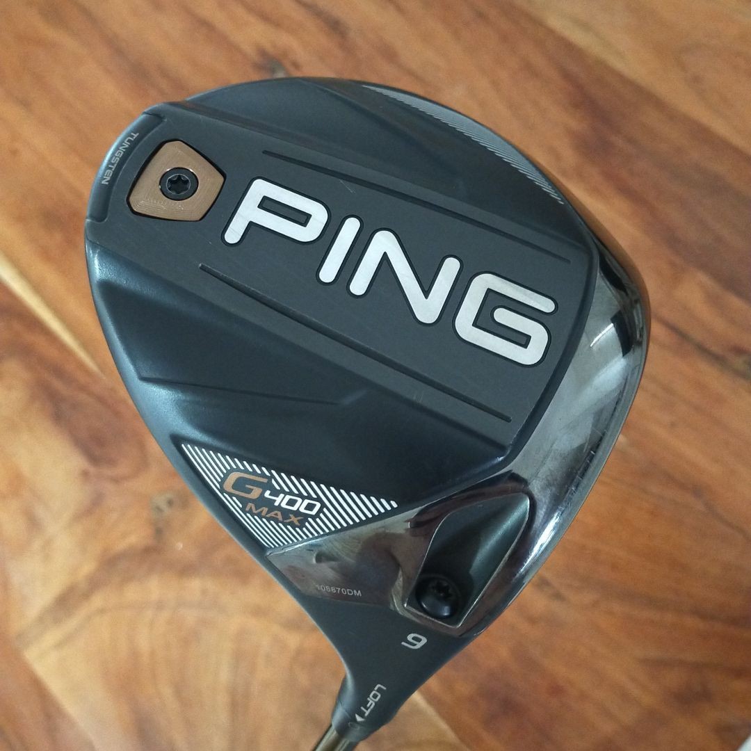 美品 貴重な9度 PING G400 MAX ドライバー ヘッドのみ|PayPayフリマ