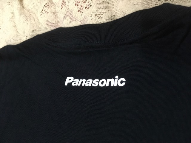 お蔵出し 未使用品 90's パナソニック ショックウェーブ Tシャツ size L 黒 Panasonic SHOCK WAVE ポータブル・カセット / CDプレーヤー_画像7