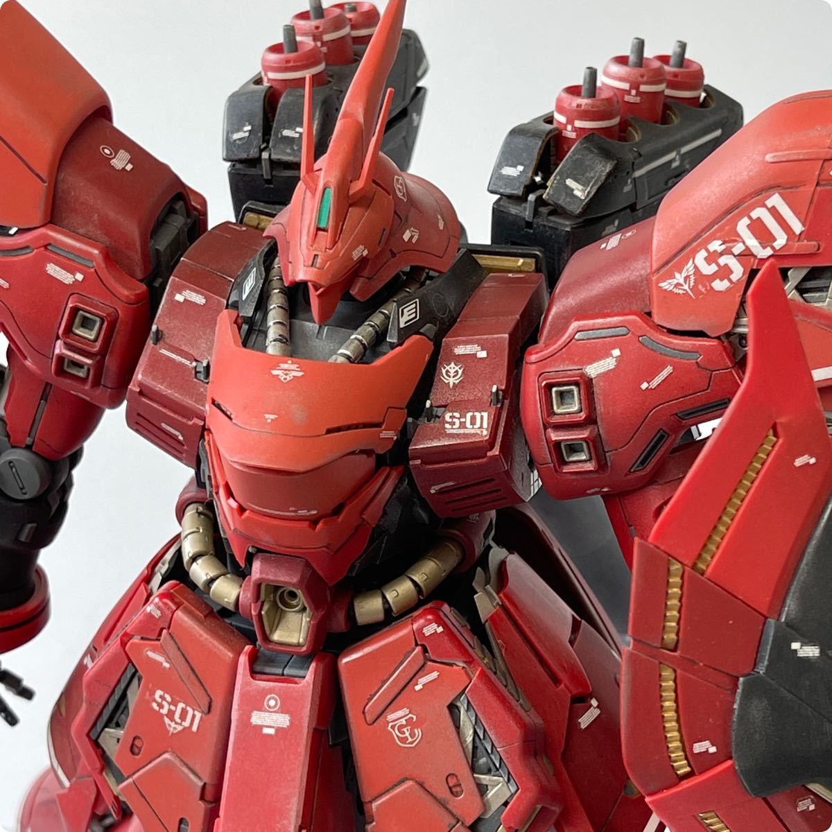 ガンプラ 塗装済完成品 1/100 MG 1/100 MSN-04 サザビーVer ka ガンプラ 塗装済完成品 1/100 MG 1/100 MSN-04 サザビーVer ka