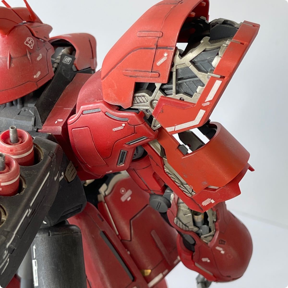 ガンプラ 塗装済完成品 1/100 MG 1/100 MSN-04 サザビーVer ka ガンプラ 塗装済完成品 1/100 MG 1/100 MSN-04 サザビーVer ka