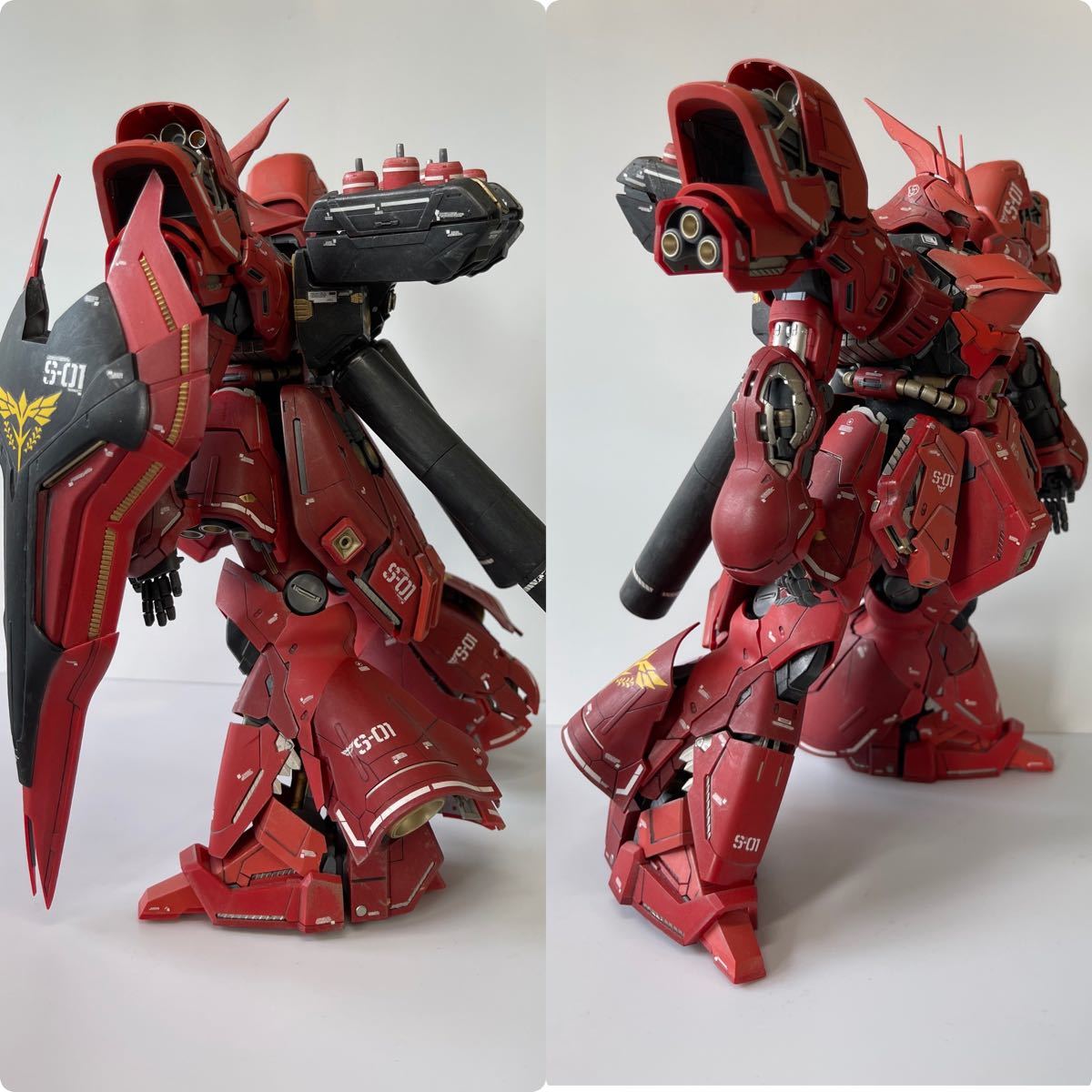 ガンプラ 塗装済完成品 1/100 MG 1/100 MSN-04 サザビーVer ka ガンプラ 塗装済完成品 1/100 MG 1/100 MSN-04 サザビーVer ka