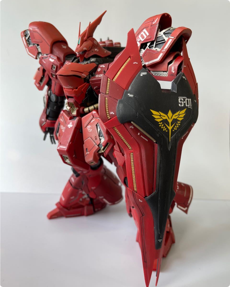 ガンプラ 塗装済完成品 1/100 MG 1/100 MSN-04 サザビーVer ka ガンプラ 塗装済完成品 1/100 MG 1/100 MSN-04 サザビーVer ka