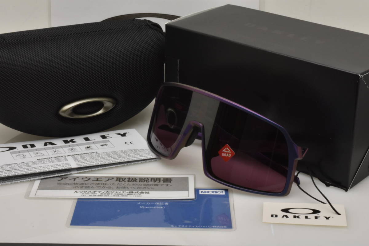 ★新品・正規輸入品！OAKLEY オークリー OO9406A-2537 SUTRO スートロ オデッセイコレクション グリン/パープルシフト プリズムロードBK★_画像7