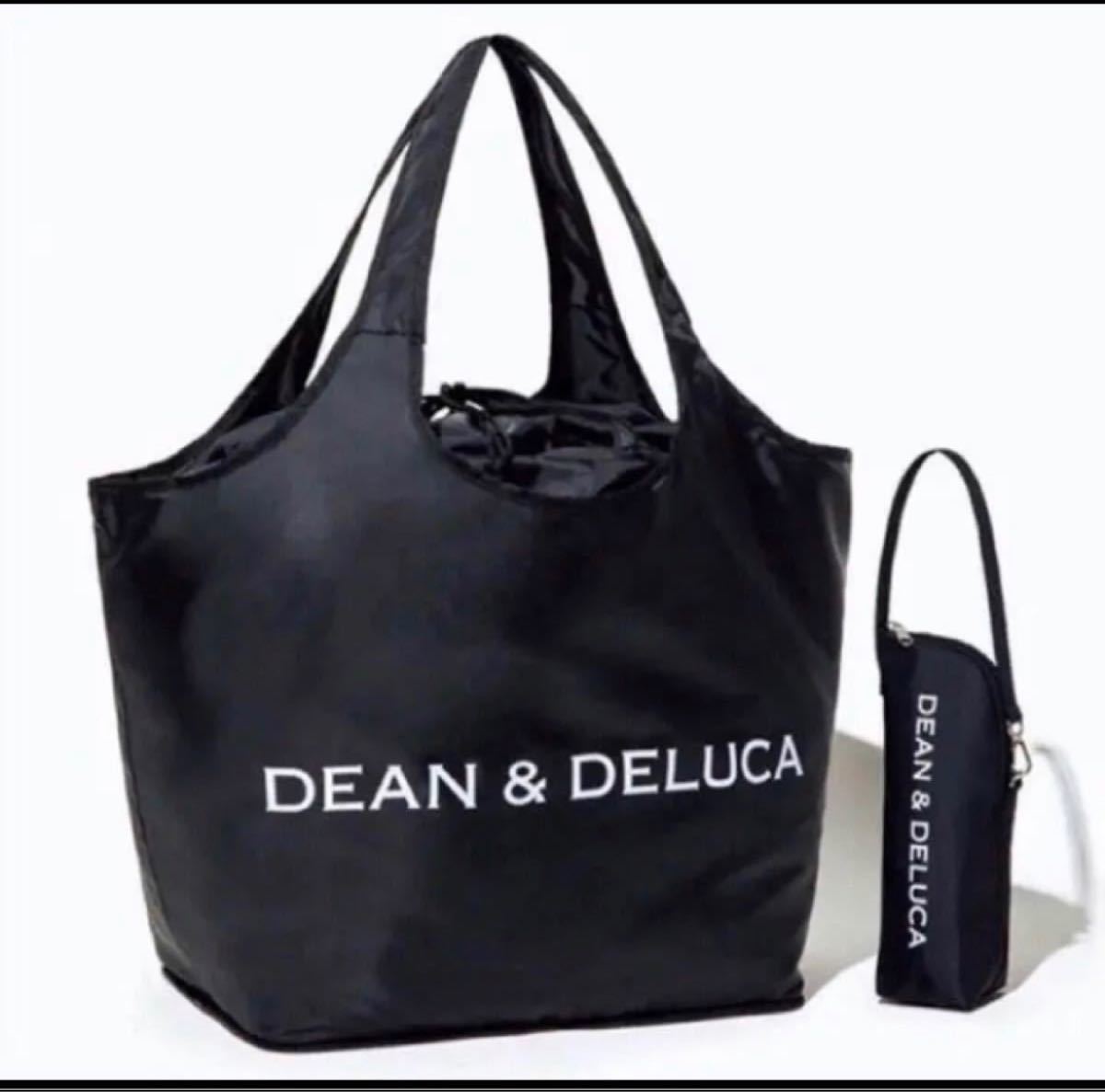 DEAN&DELUCA エコバッグ レジカゴバッグ　ショッピングバッグ　バッグとポーチの2点セット