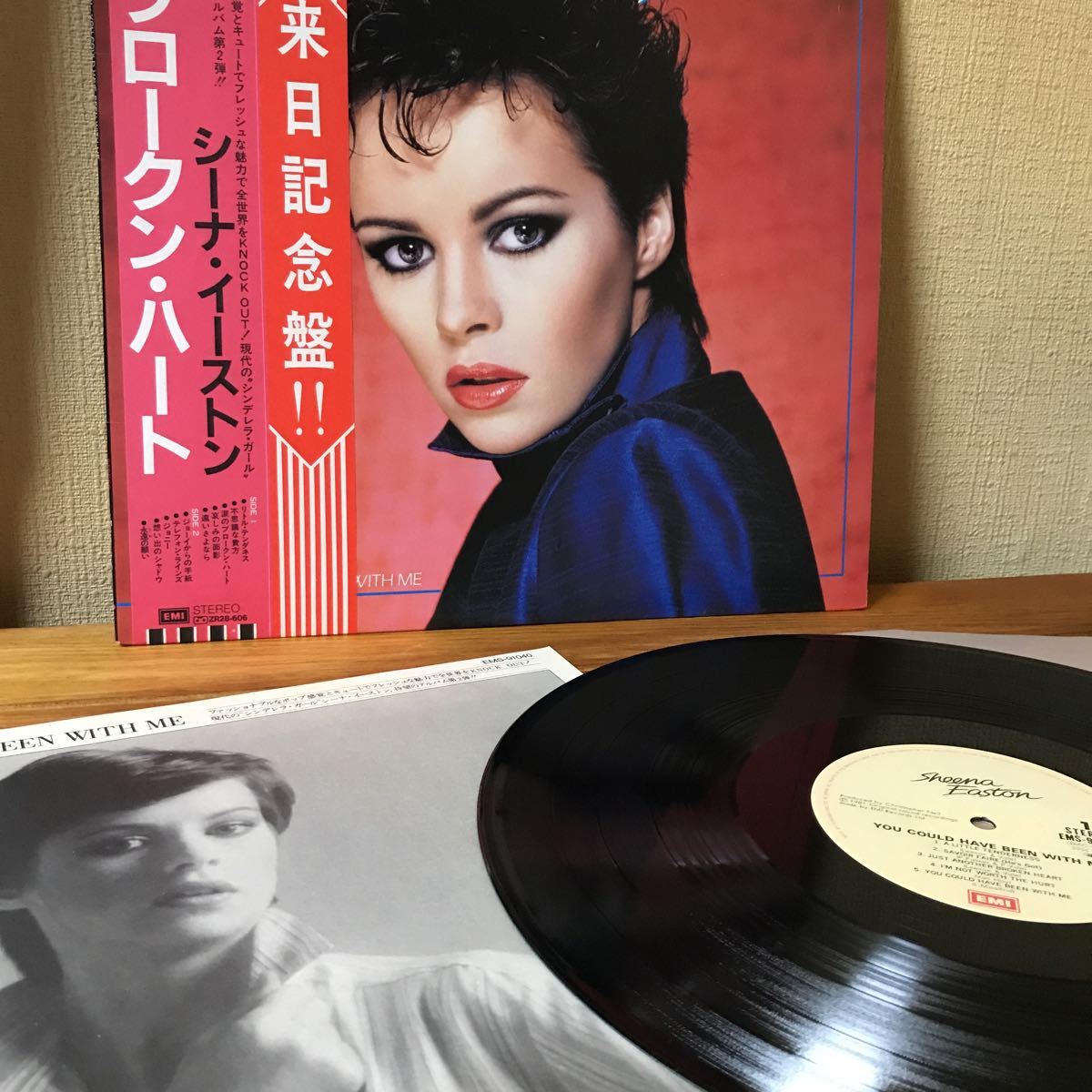 LP シーナ・イーストン　「涙のブロークン・ハート- You Could Have Been With Me 」Sheena Easton 美盤_画像2