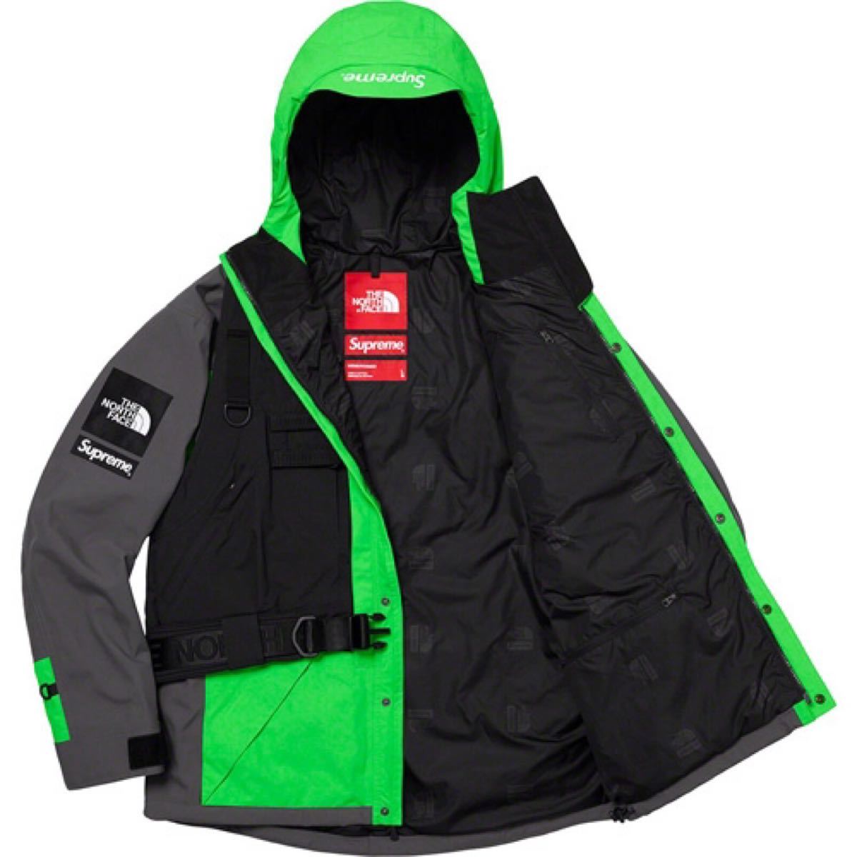 Supreme The North Face RTG Jacket + Vest Bright Green M