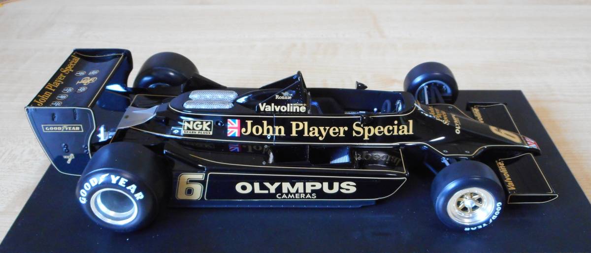 ( extra attaching ){J.P.S. specification }1/20 Lotus 79(J.P.S. Mk.Ⅳ) #6 R. Peter son(1978 France GP) [ Tamiya (TAMIYA)]* extra =ro knee book