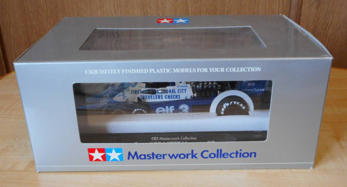 ( extra attaching ){ Goodyear specification }1/20 Tyrrell P34 #3 R. Peter son(1977 Monaco GP) [ Tamiya (TAMIYA)]* extra =70 period special collection book