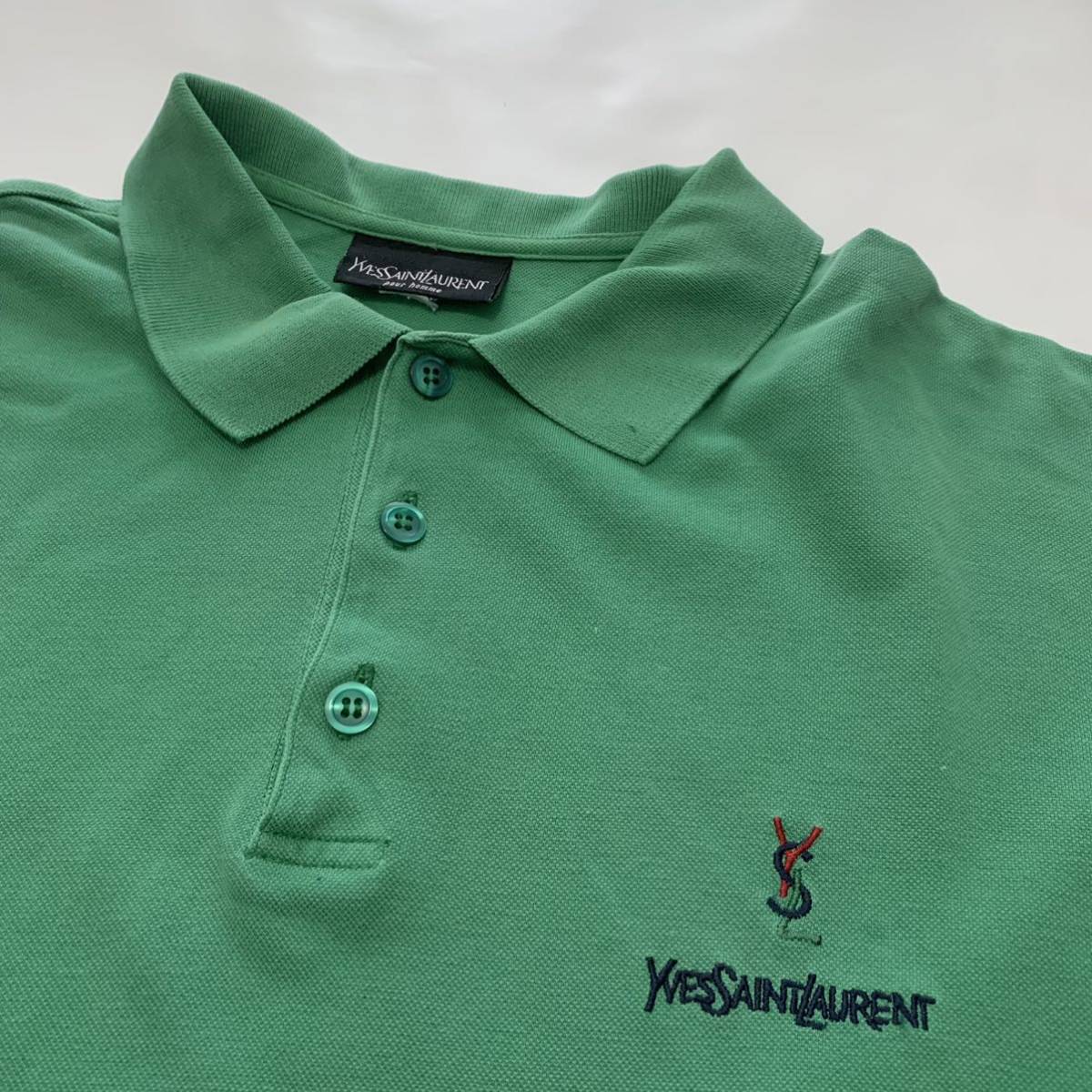 OLD イブ サン ローラン YVES SAINT LAURENT ポロ シャツ popeye ポロ