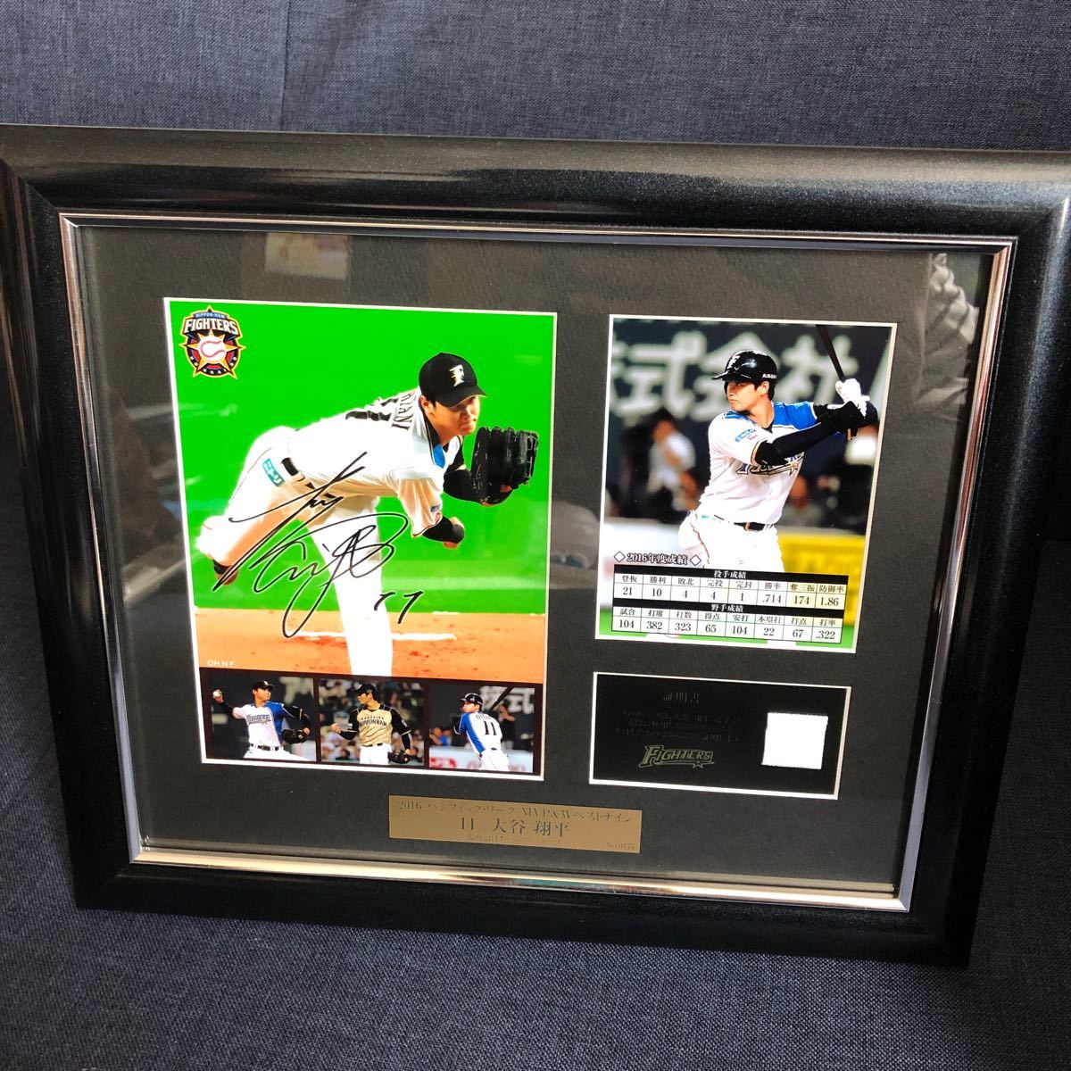 WBC 大谷翔平 MVP &Wベストナイン ユニフォームカット 2016 WBC 大谷翔平 MVP &Wベストナイン ユニフォームカット 2016