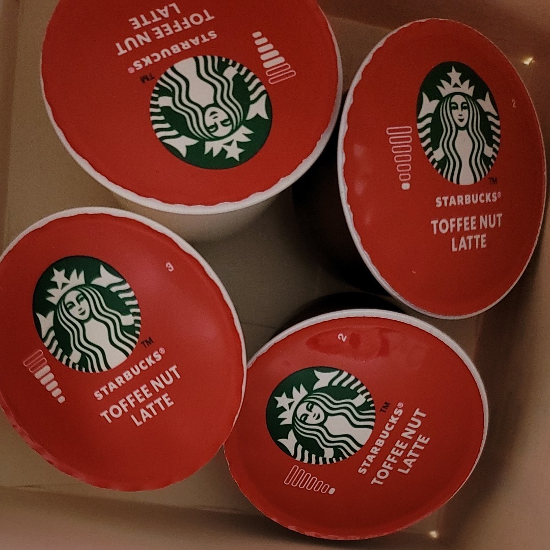 おトク ドルチェグスト スタバ サクラストロベリーラテ トフィーナッツ