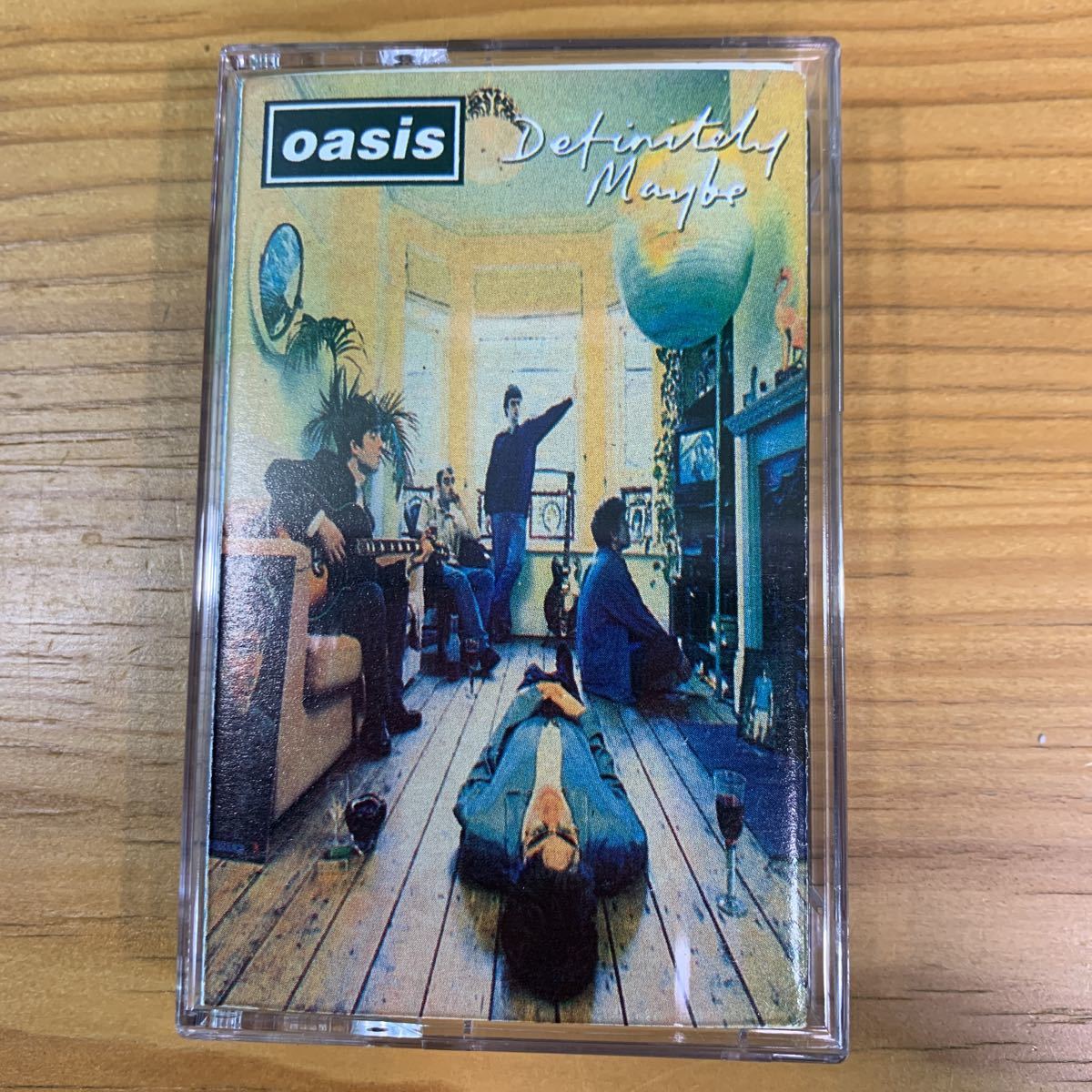 Yahoo!オークション - Oasis「Definitely Maybe」カセットテー