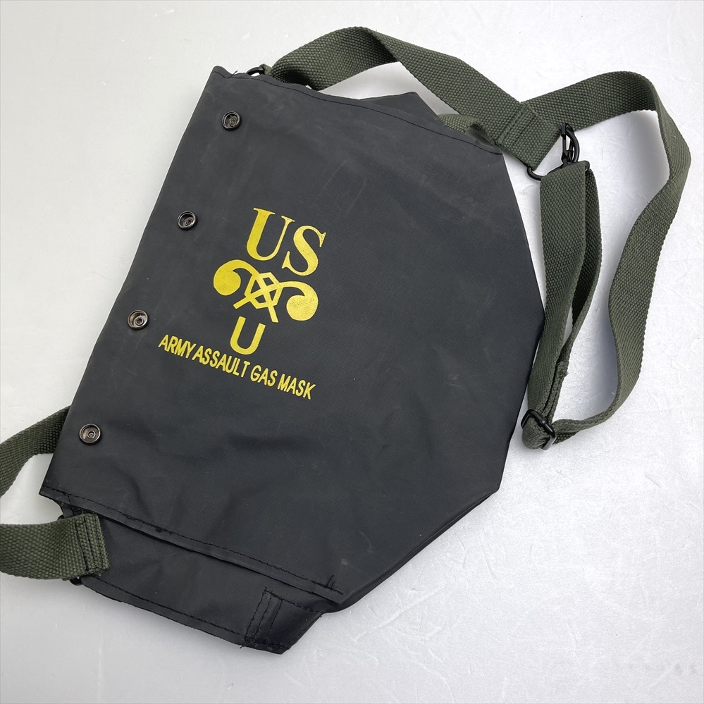 アメリカ軍 WW2 M7アサルトガスマスクバッグ 空挺 レンジャー D-Day-