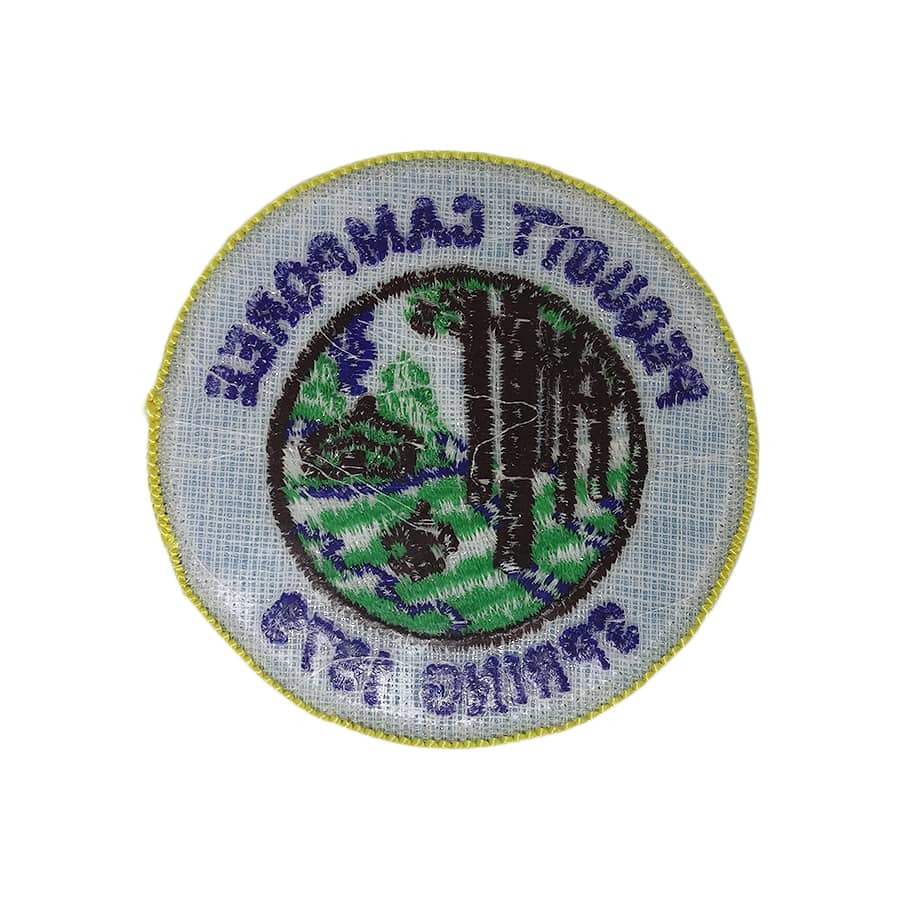 ヴィンテージ ワッペン ボーイスカウト パッチ 1979 PEQUOTT CAMPOREE BOY SCOUTS #8771_画像2