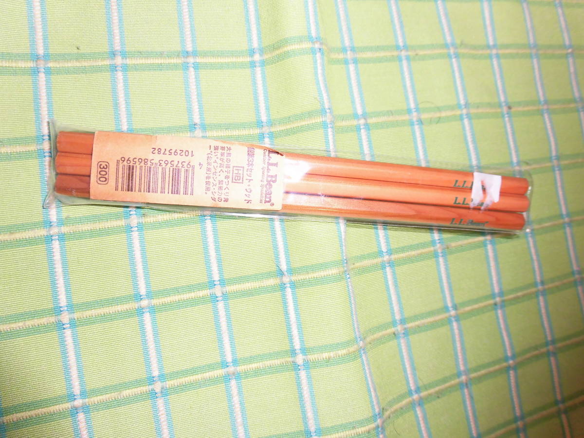 L.L.Bean pencil 3 pcs set * wood 